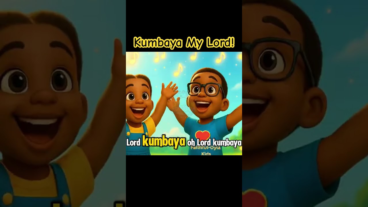 Gather round and sing with us – Kumbaya My Lord! A timeless gospel song 