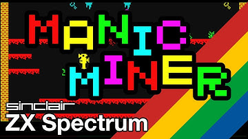 Manic Miner - ZX Spectrum - Walkthrough