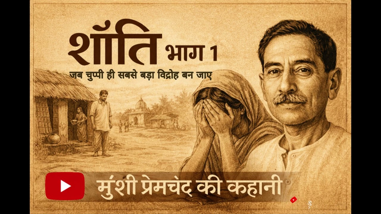 शान्ति – भाग 1 | रिश्ते, त्याग और जीवन की सच्चाई | मुंशी प्रेमचंद की भावनात्मक कहानी