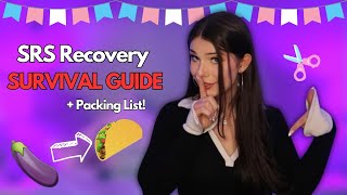 ULTIMATE Guide to SRS Recovery + PACKING / SHOPPING LIST | Transgender Surgery Tips for Trans Women screenshot 4