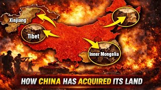 How china has acquired more than 50% of its land by winning in wars. @THEAVITIK 