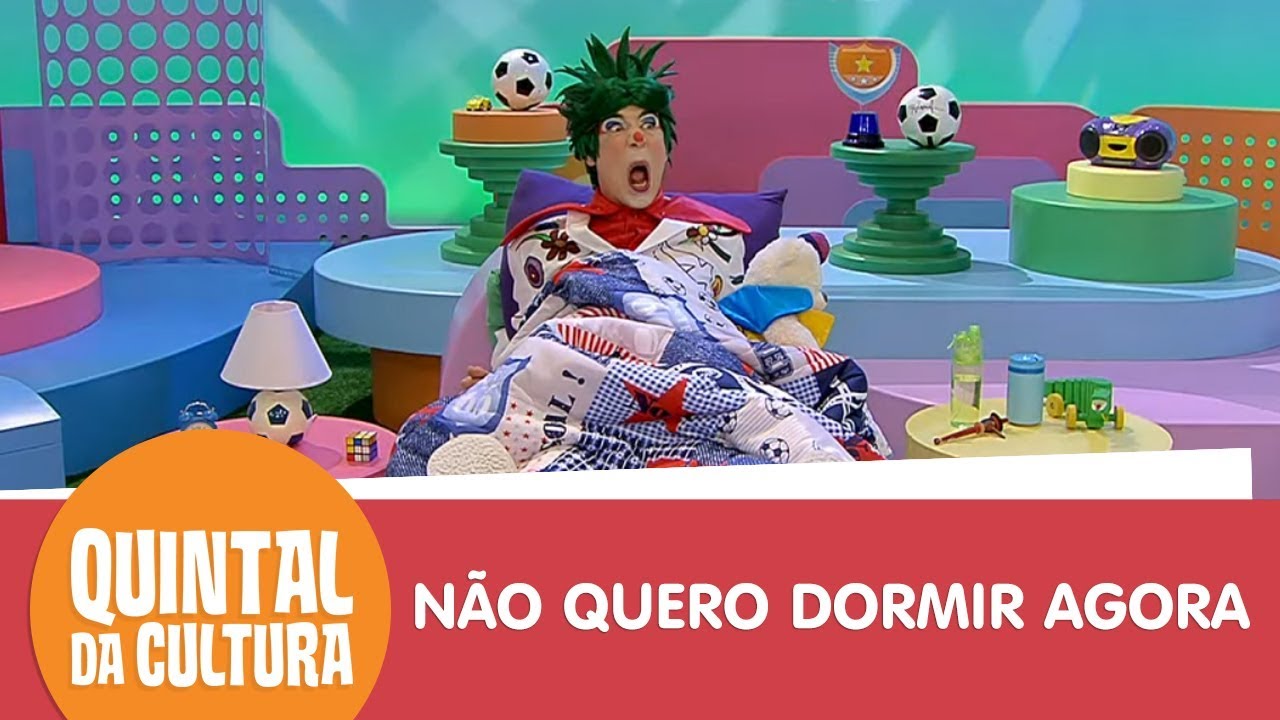 Nunca mais eu vou dormir | Quintal da Cultura