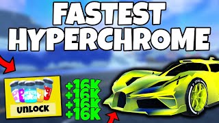 How to Get ALL HYPERCHROME LEVEL 5 the FASTEST & EASIEST Way POSSIBLE | Roblox Jailbreak
