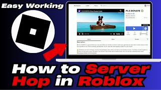 How to Server Hop in Roblox | Instantly Join New Servers Without Waiting (2025 Guide)