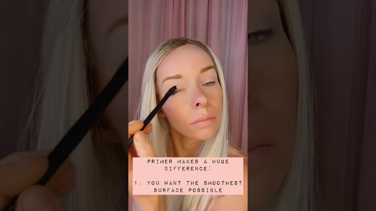 EYE PRIMER PRO MAKEUP ARTIST TIP: Game changer!