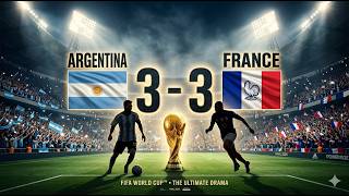 Argentina vs France 2022 Final 🏆  The Greatest World Cup Match Ever!