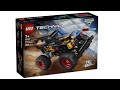 Lego Technic 42219 Moster Jam Grave Digger Fuego y Hielo