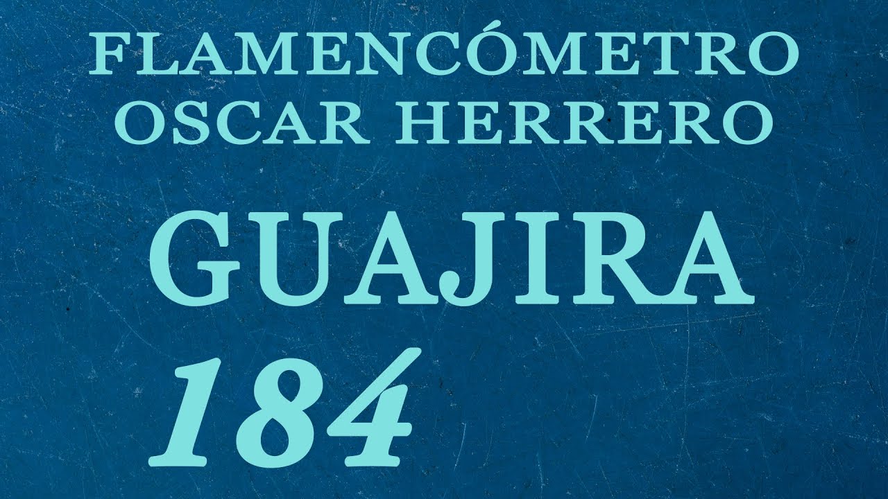 Metrónomo Flamenco - Guajira 184 - Flamencómetro Oscar Herrero