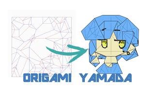 [Origami Design] 143 Steps of Logic: Ryo Yamada Origami (No Scissors / 1 Sheet of paper) 