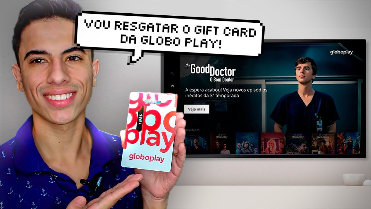 Gift Card Digital Globoplay 1 mês na Americanas Empresas