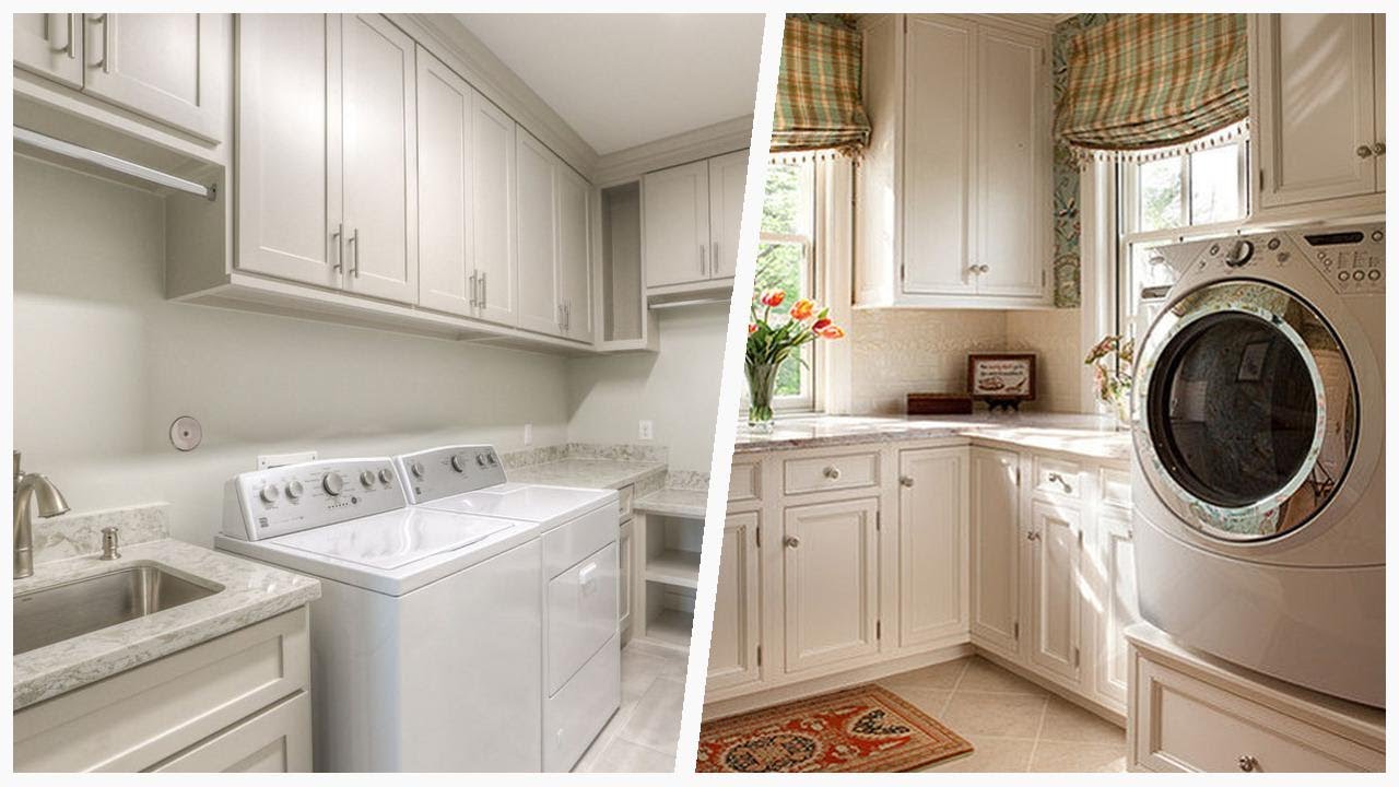 Chic Laundry Room Design Ideas with Granite and Beige | Designer CheatSheet