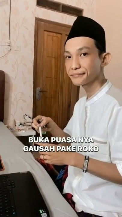Rokok pakai kurma - status wa