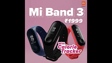 Mi Band 3 | Calorie Tracker