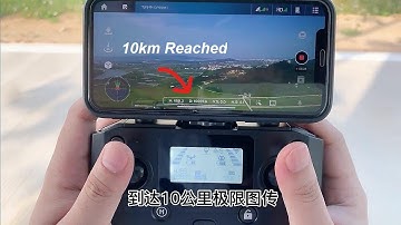 Den 5 Obstacle Avoidance 3-Axis Gimbal 8K Drone – 10km Flight Test !