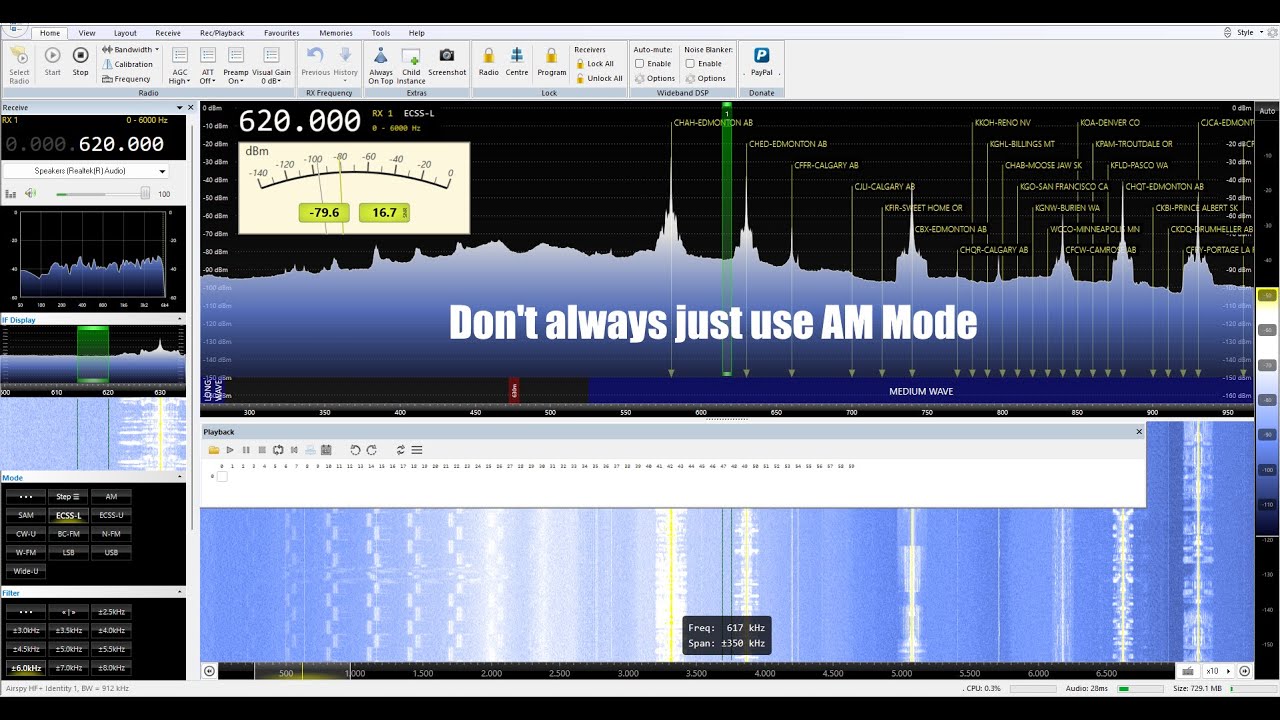 Why you do NOT always just use AM MODE. - YouTube