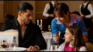 Mafia Boss’s Daughter Refused Every Meal — Until the Waitress Tried and He Married Her