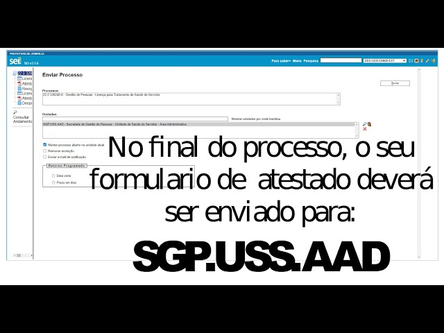 Como incluir e enviar atestado de saúde no SOU? — Portal do Servidor