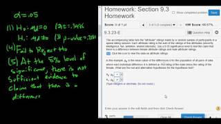 Test the Claim for a Difference using a Hypothesis Test for Paired Data with StatCrunch