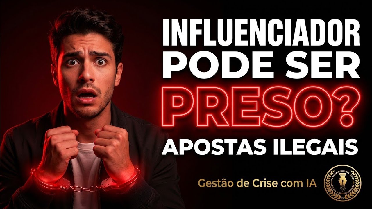 “Divulgou aposta irregular? O influenciador pode sair da internet… e entrar no processo criminal.”