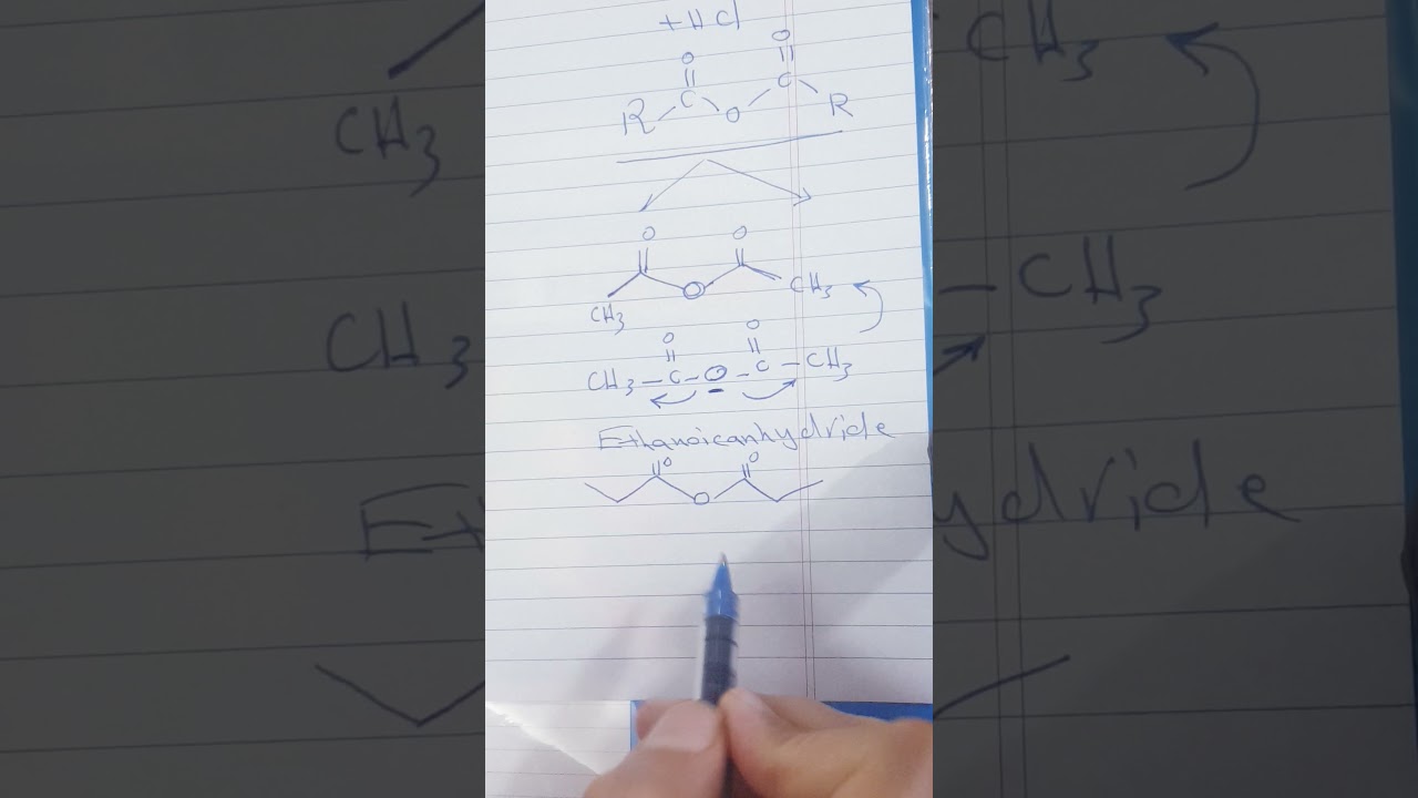 كيمياء عضويه انهيدريد الحامض* 3