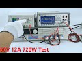 RD6012 actual measurement data: accuracy test , full output test and ripple test