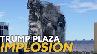 Multiple views of Trump Plaza implosion