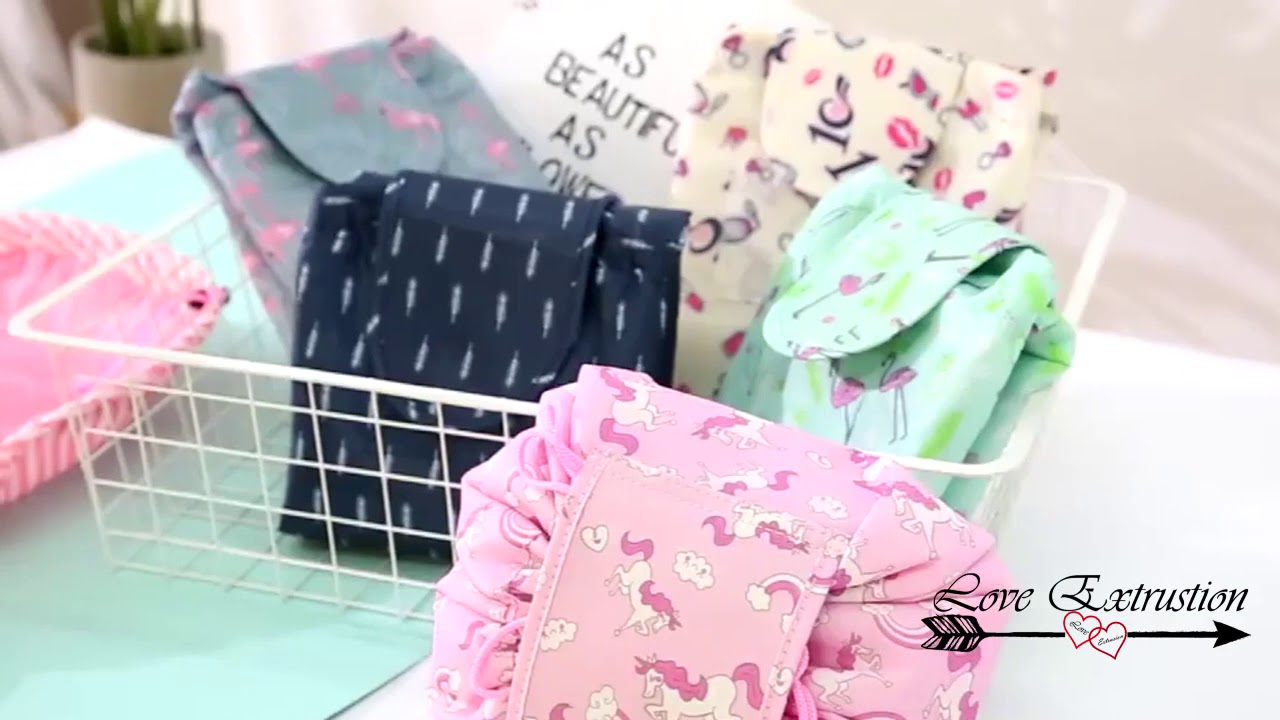 Drawstring Makeup Bag