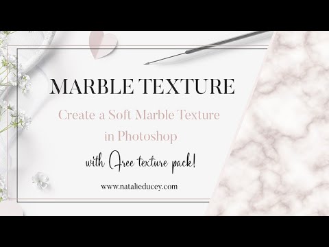 How to Create Marble Texture in Photoshop ~ With Free Textures Pack!