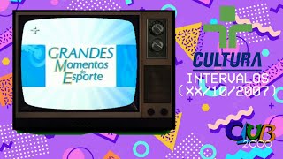 Intervalos Grandes Momentos Do Esporte Tv Cultura 102007