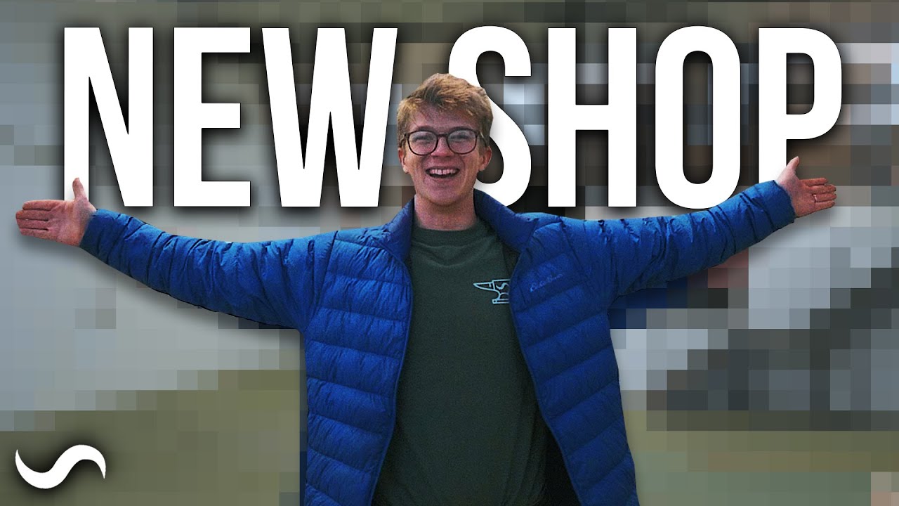 MY NEW BRITISH WORKSHOP!!!