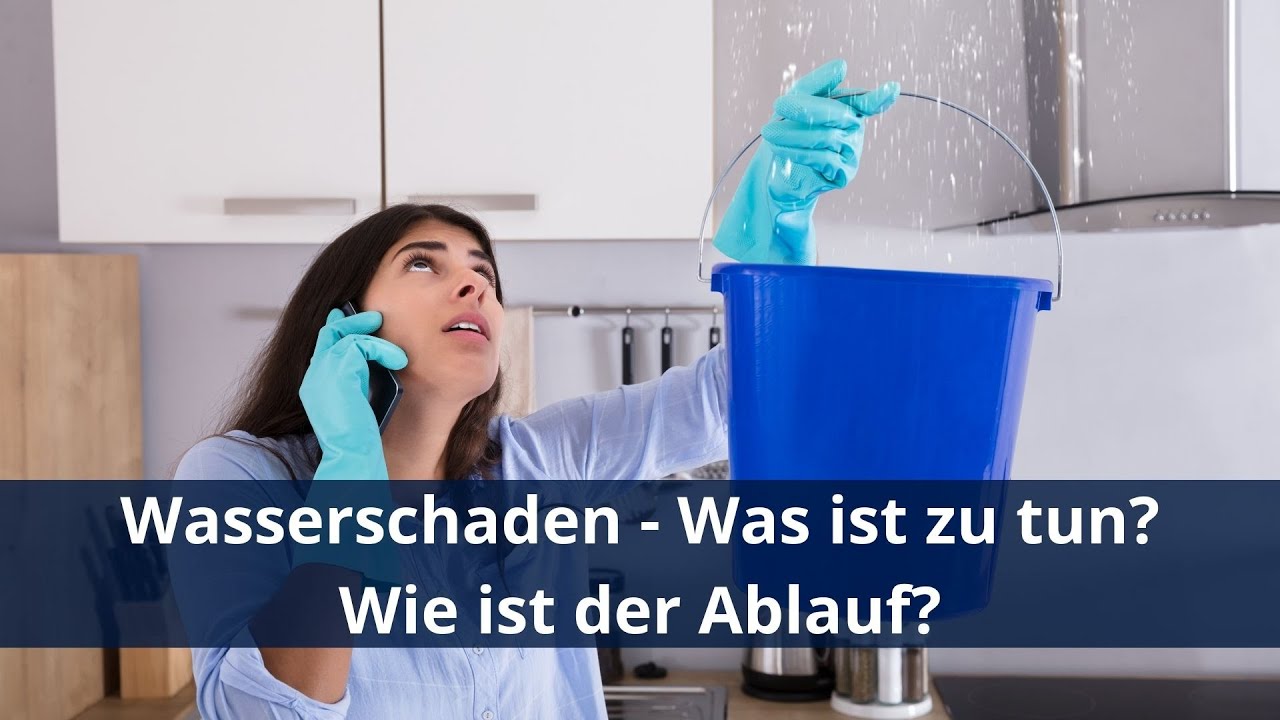 Update Wasserschaden - Wie ist der Ablauf? Was muss ich tun?