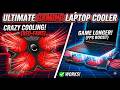 🔥 This 4-Fan RGB Laptop Cooler DROPPED My Gaming Laptop Temps Instantly! (14-17” Review)