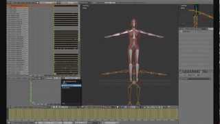 Blender - Copying rotations to a different armature