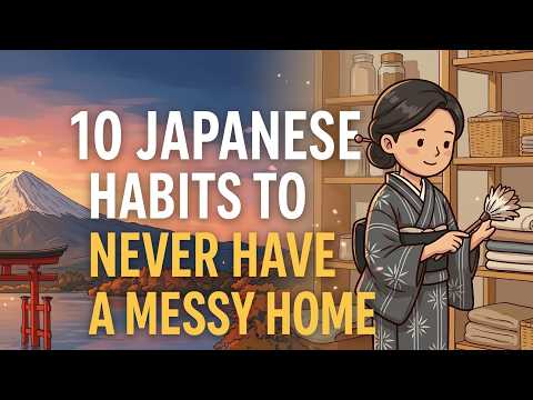 10 Japanese Habits to Never Have a Messy Home