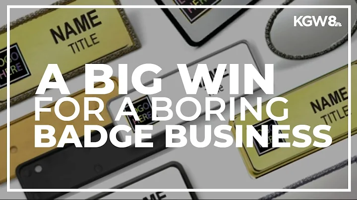 Boring badge business nets a major new client