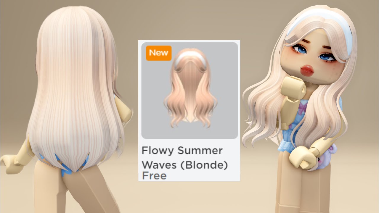 NEW FREE HAIR YOU MUST GET IN ROBLOX!🤩🥰😜 