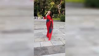 Tamanna Looking Gorgeous And Mesmerizing In Red Saree Shorts