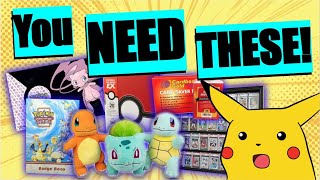 TOP 10 POKEMON ITEMS FOR COLLECTORS - DISPLAY YOUR CARDS!
