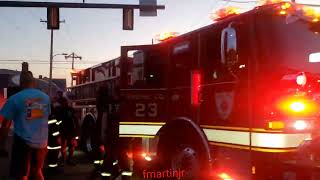 Newport,Delaware car fire