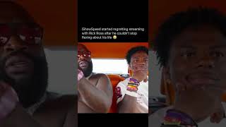 iShowSpeed started regretting streaming with Rick Ross. #rickross #ishowspeed #shorts #rap Wealth