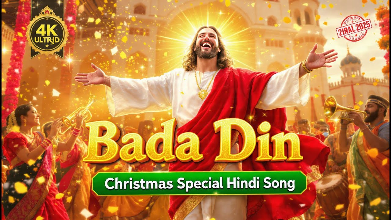 Bada Din Christmas Song | Hindi Jesus Song | Indian Christmas Special 2025 | Yeshu Masih Christmas