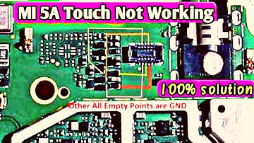 mi 5a touch not working / readmi 5a touch not working // readmi 5a touch test point jumper. #mi_5a