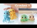 How To Crochet Amigurumi Octopus And Jellyfish Easy To Make For Keychain NHÀ LEN 