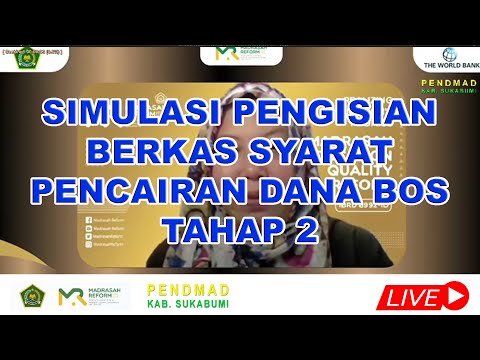 SIMULASI PENGISIAN BERKAS SYARAT PENCAIRAN DANA BOS TAHAP 2 - YouTube