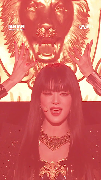 [#2023MAMA] #LION by #minnie #gidle #MAMAAWARDS #2023MAMAAWARDS