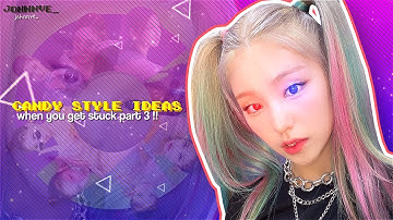 candy style transitions, text and effects to use when you get stuck! part 3