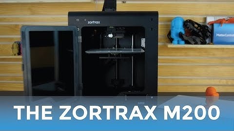 Zortrax M200 3D Printer // 3D Printing Product Review & Highlights