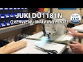 Juki DU 1181N Overview - Real Walking Foot Machine?