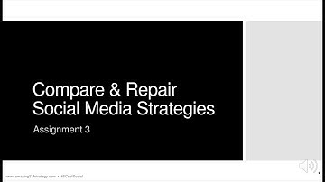 Social Media Strategies Assignment 3