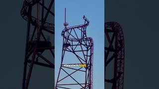 Project Purple is massive!!!#sixflags #greatadventure #rollercoasters